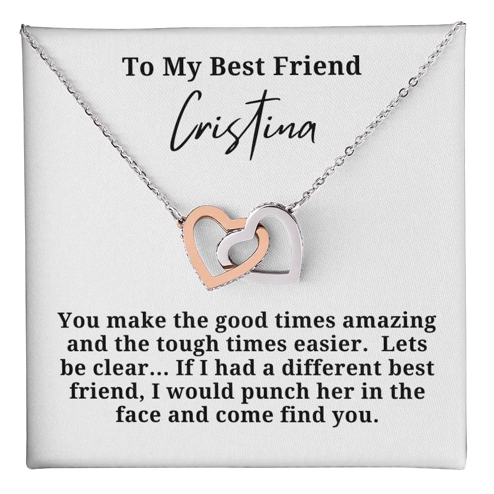 Personalized You Make Good Times Amazing Necklace