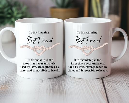 Strengthened By Time Friendship Ceramic Mug