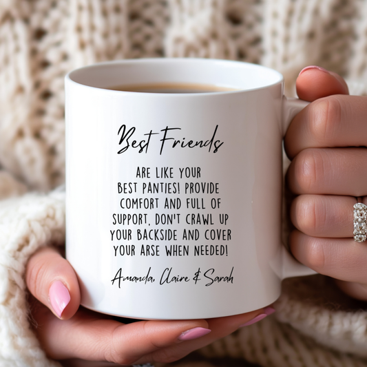 Funny Personalized Best Friends Mug