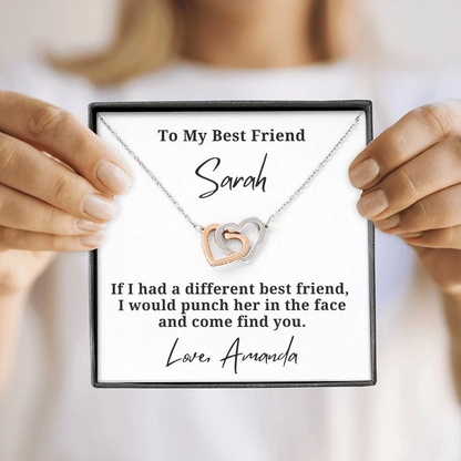Personalized Funny Best Friend Come Find You Necklace
