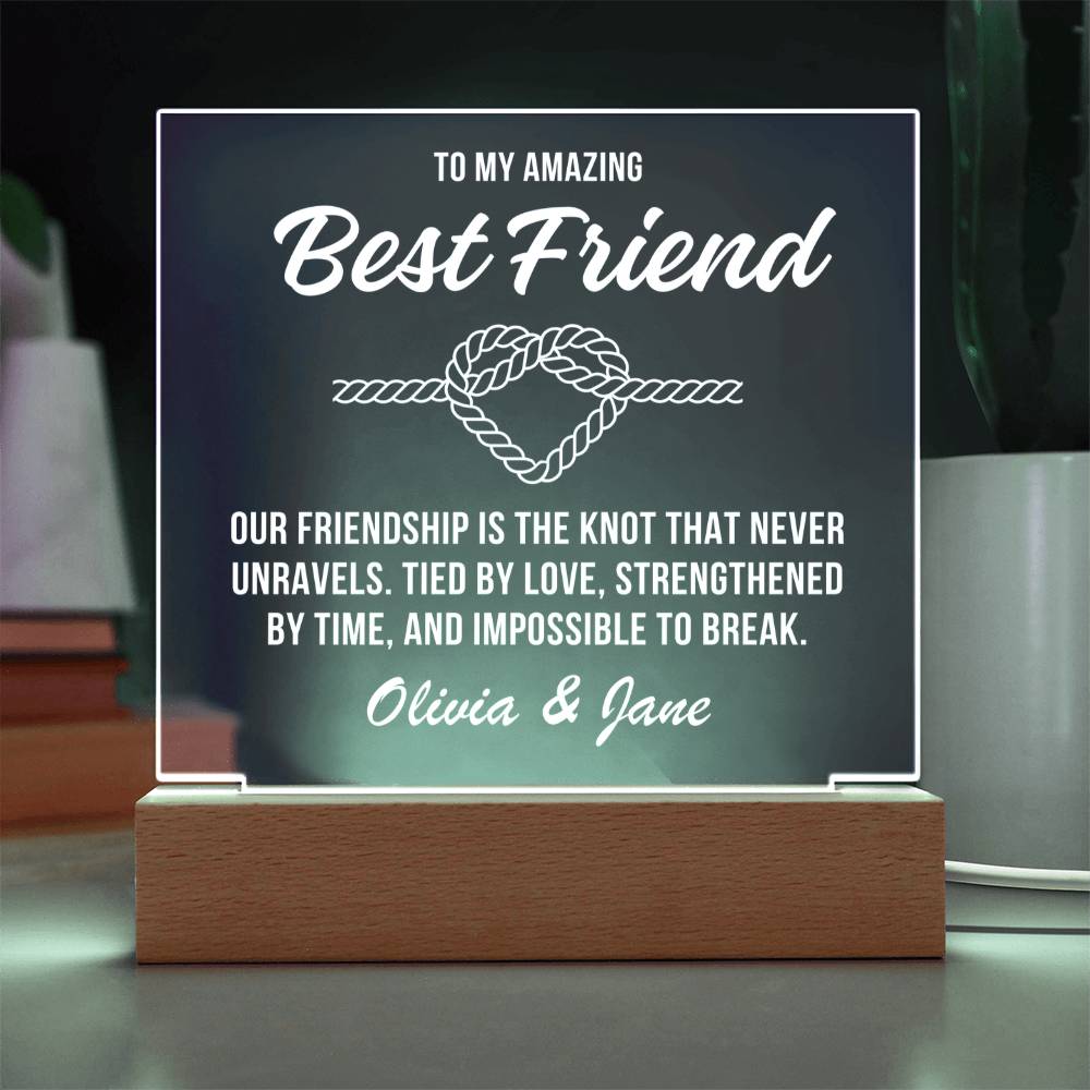 Best Friend Personalized Acrylic