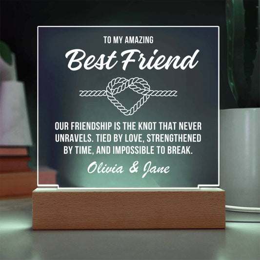 Best Friend Personalized Acrylic