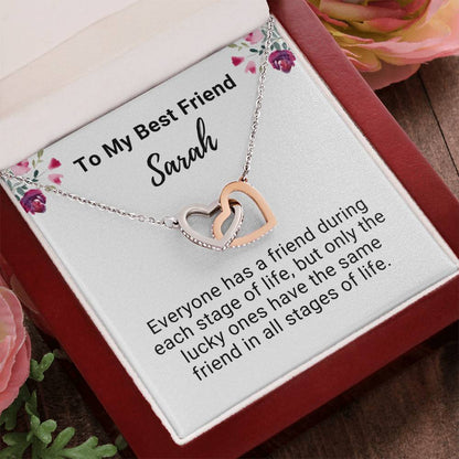 Personalized Stages Of Life Best Friend Necklace