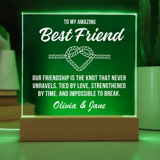 Best Friend Personalized Acrylic