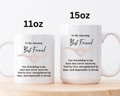 Strengthened By Time Friendship Ceramic Mug