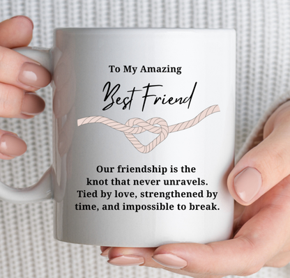 Strengthened By Time Friendship Ceramic Mug