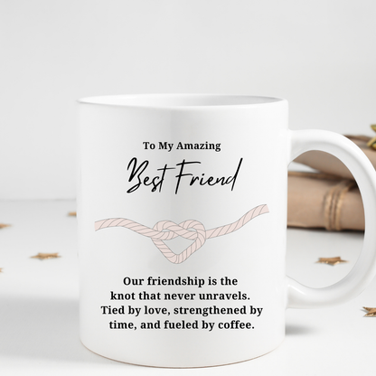 Strengthened By Time And Coffee Friendship Mug
