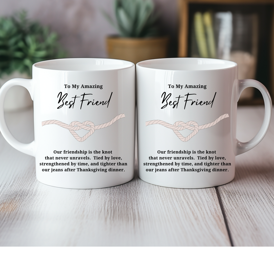 Strengthened By Time - Funny Friendship Mug