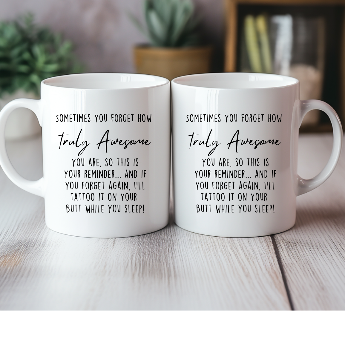 Truly Awesome White Mug
