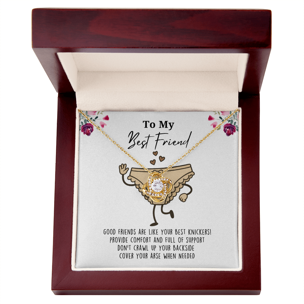 Good Friends Are Like Your Best Knickers Necklace