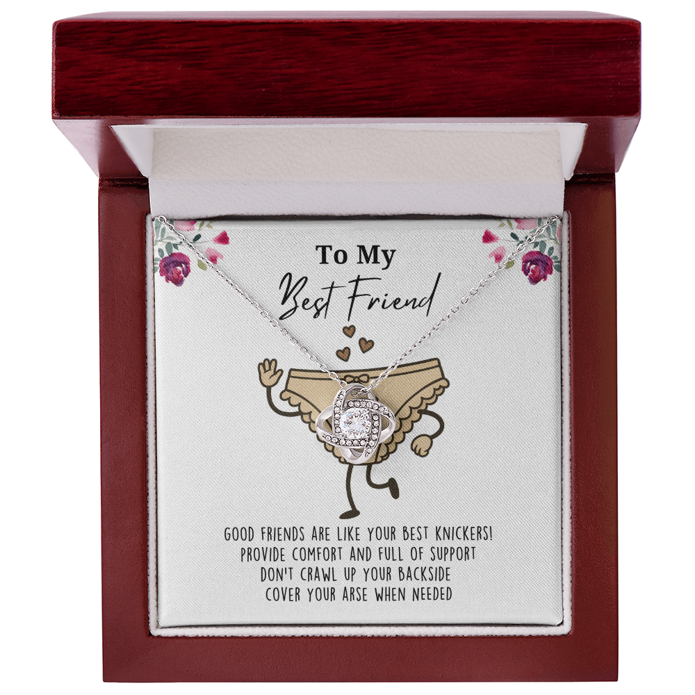 Good Friends Are Like Your Best Knickers Necklace