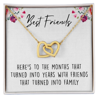 Friends That Turn Into Family Necklace