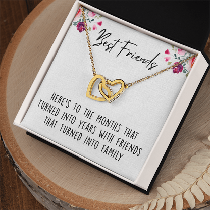 Friends That Turn Into Family Necklace