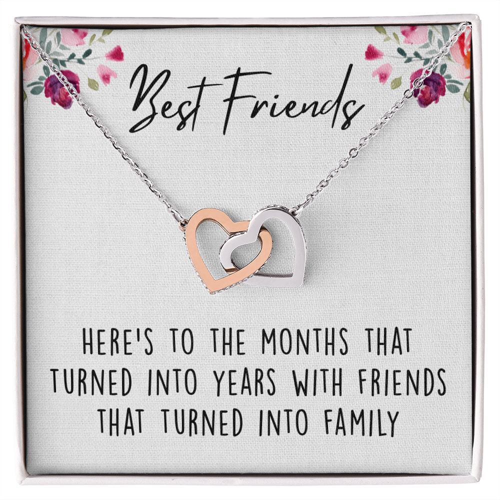 Friends That Turn Into Family Necklace