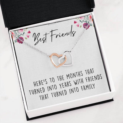 Friends That Turn Into Family Necklace
