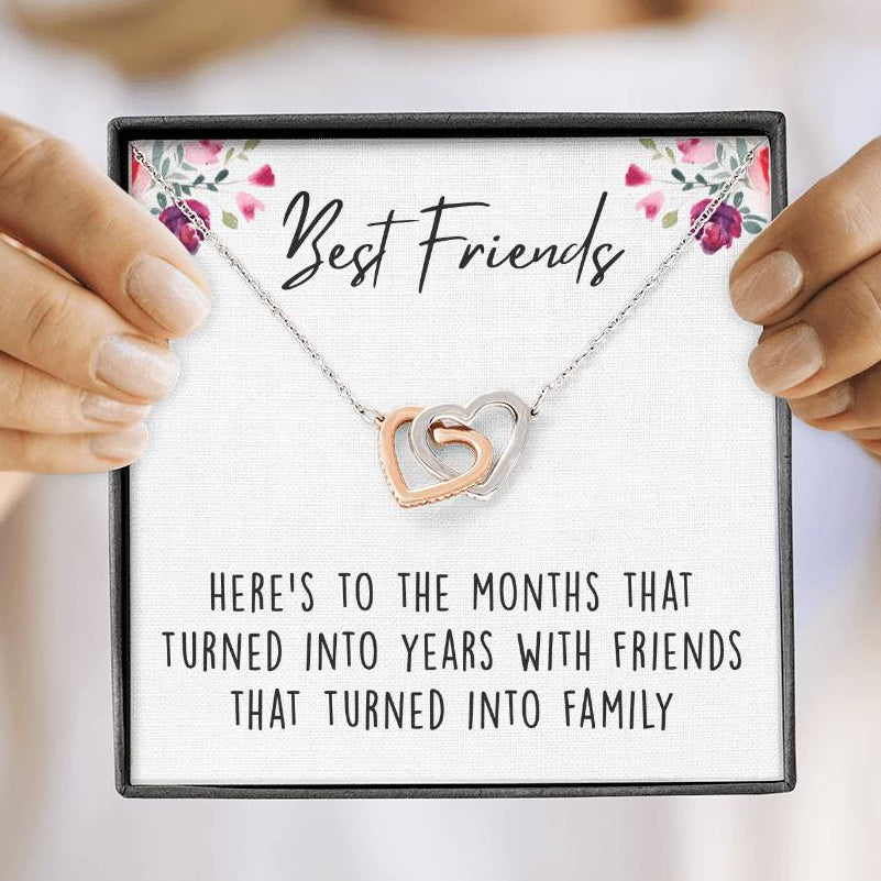 Friends That Turn Into Family Necklace