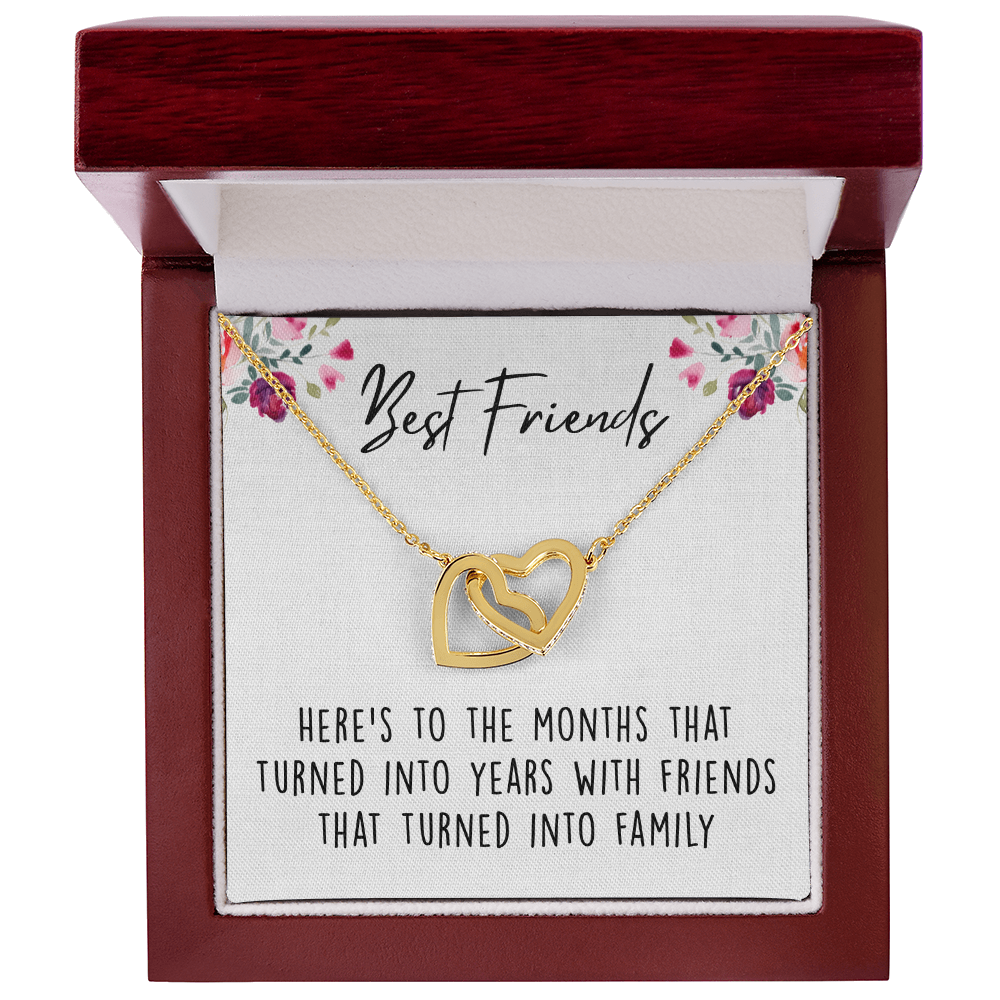 Friends That Turn Into Family Necklace