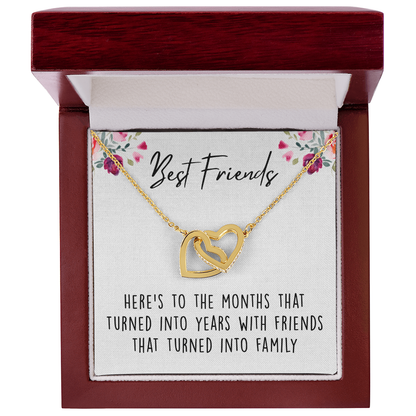 Friends That Turn Into Family Necklace