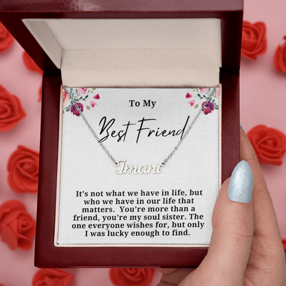 Soul Sister Personalized Name Necklace