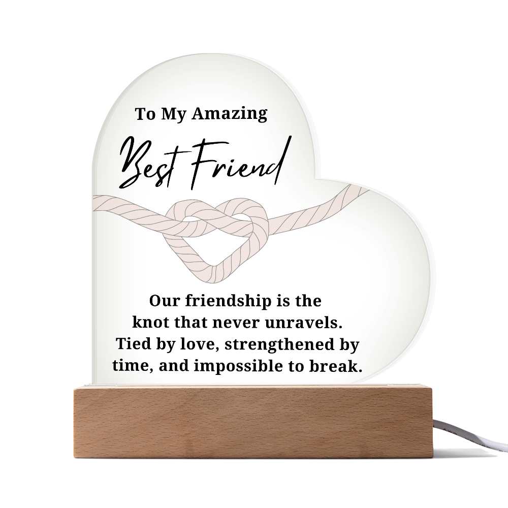 Strengthed By Time Best Friend Acrylic