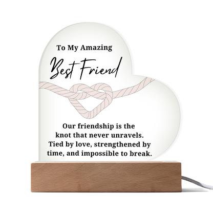 Strengthed By Time Best Friend Acrylic