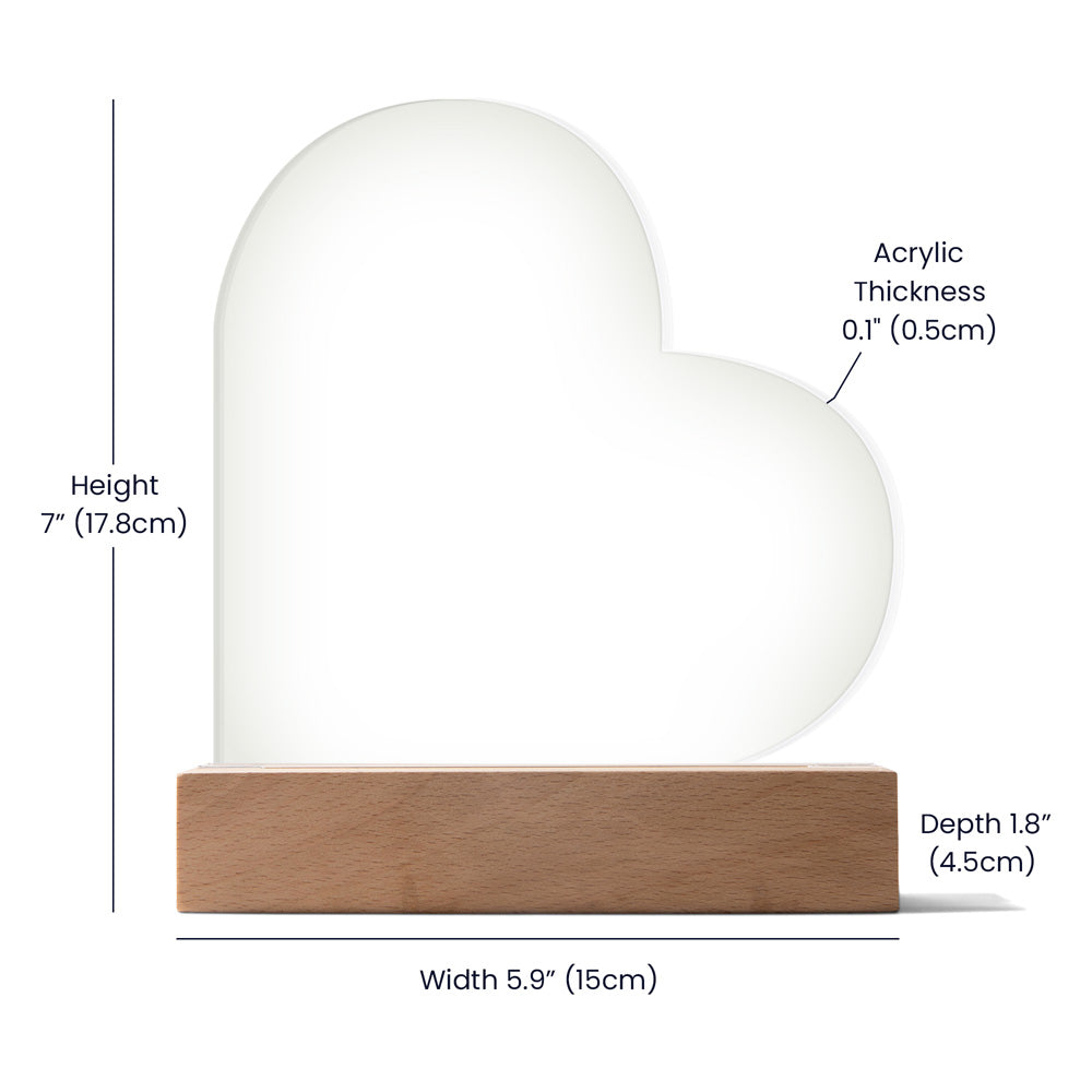 Moments To Memories Heart Plaque