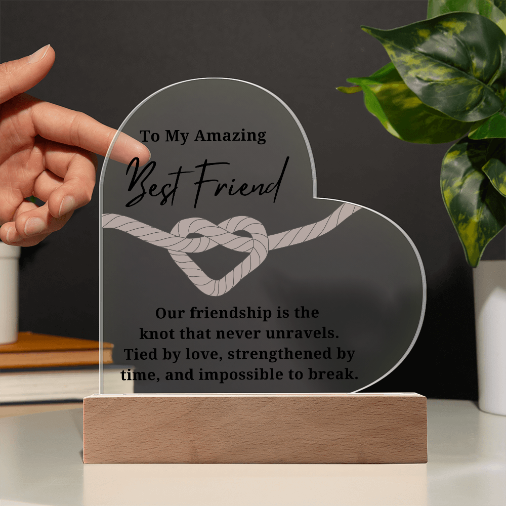 Strengthed By Time Best Friend Acrylic