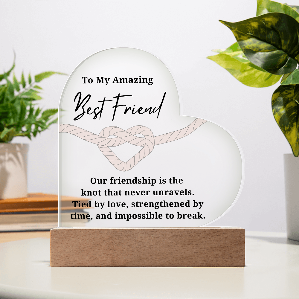 Strengthed By Time Best Friend Acrylic