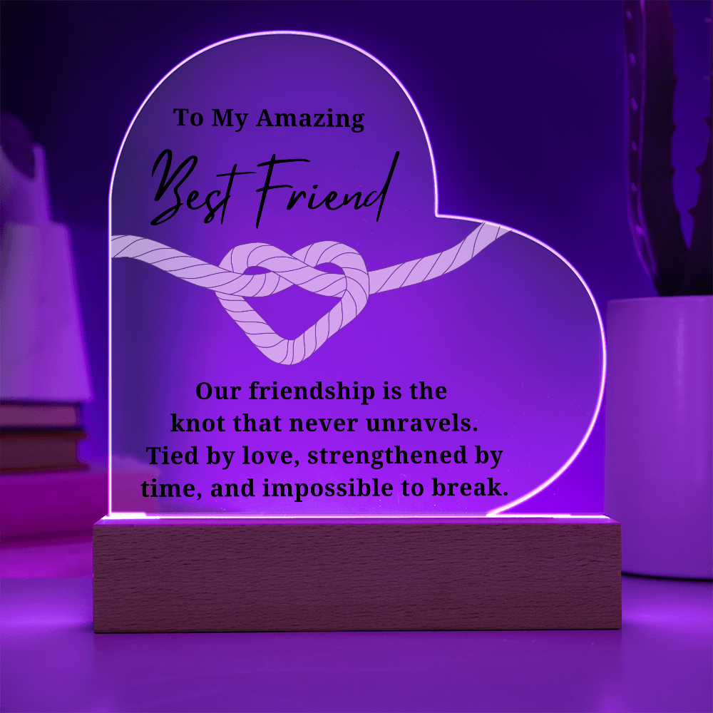 Strengthed By Time Best Friend Acrylic