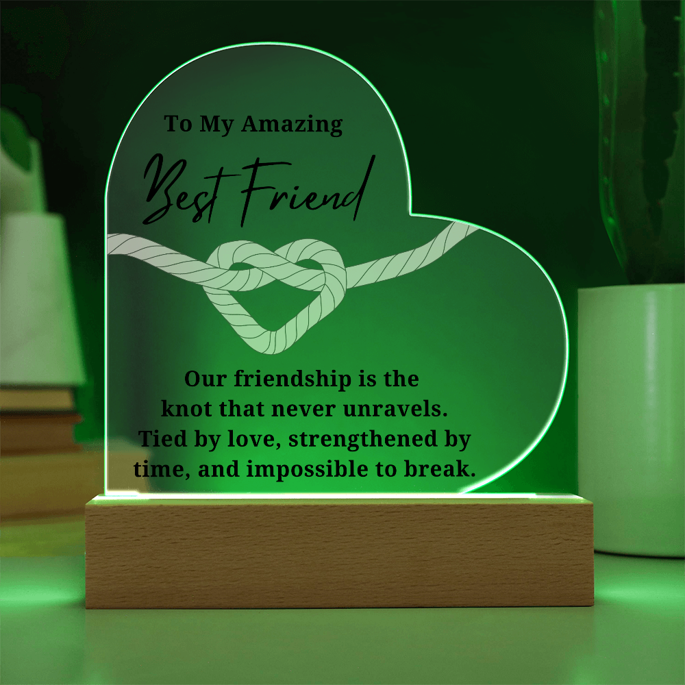 Strengthed By Time Best Friend Acrylic