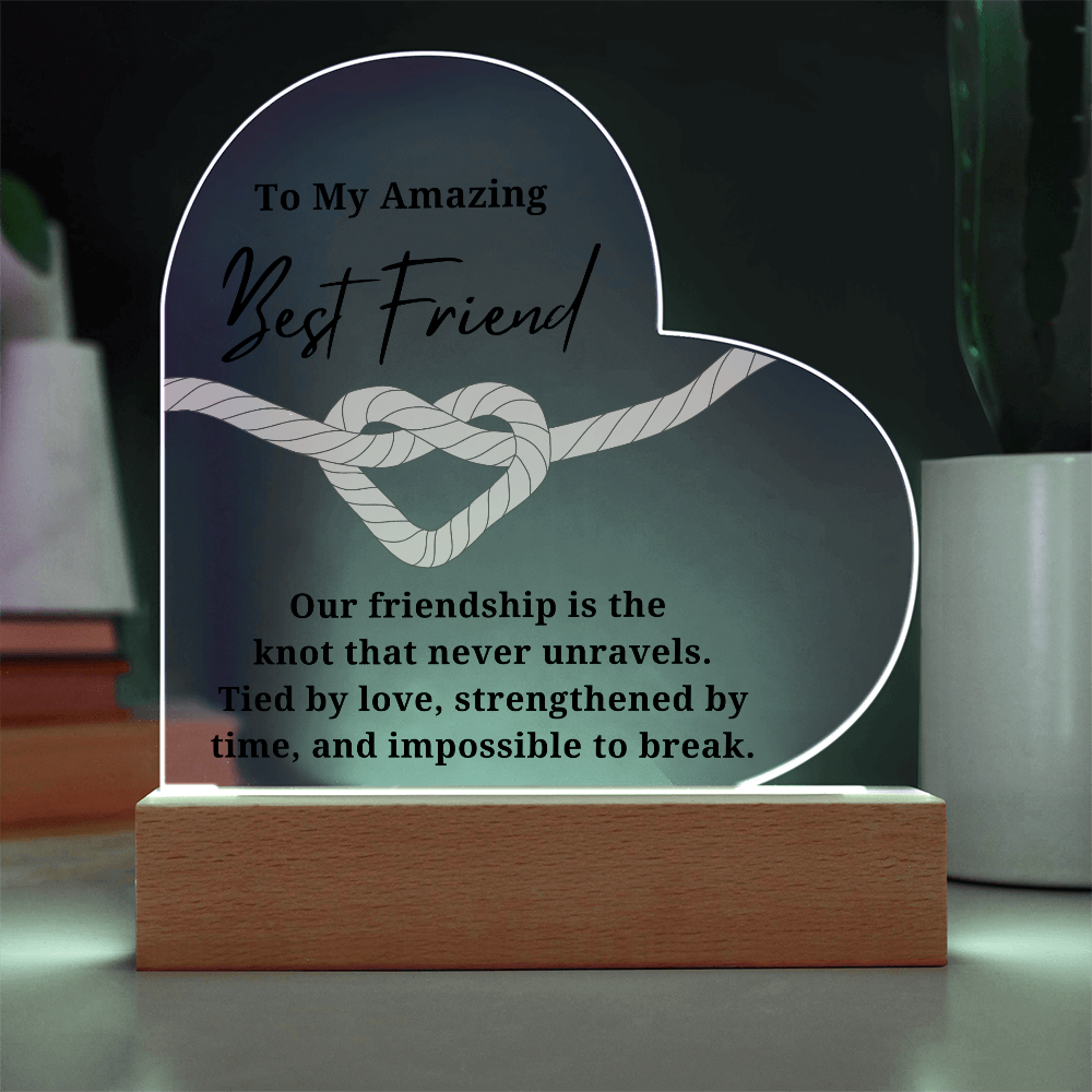 Strengthed By Time Best Friend Acrylic