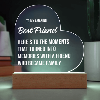 Moments To Memories Heart Plaque