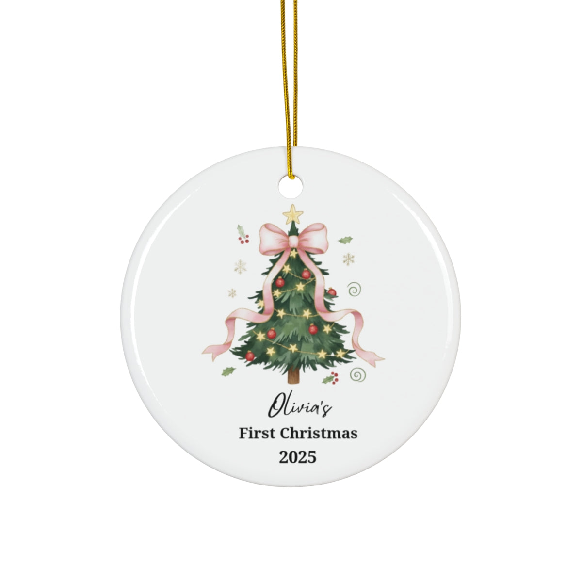 Baby's First Christmas Ornament
