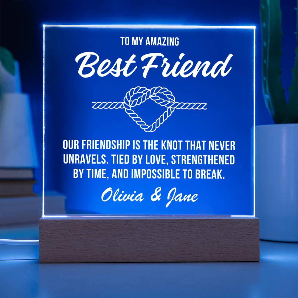 Best Friend Personalized Acrylic