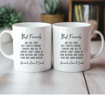 Funny Personalized Best Friends Mug