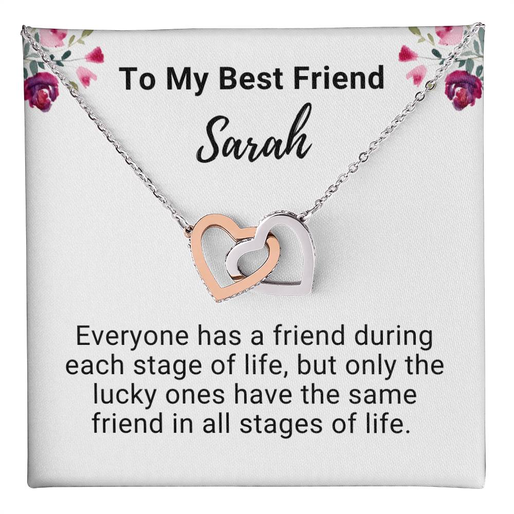 Personalized Stages Of Life Best Friend Necklace