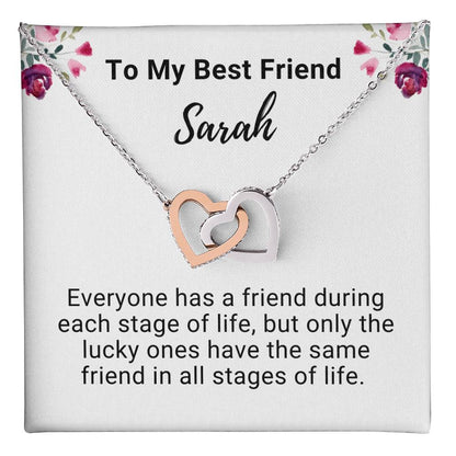 Personalized Stages Of Life Best Friend Necklace