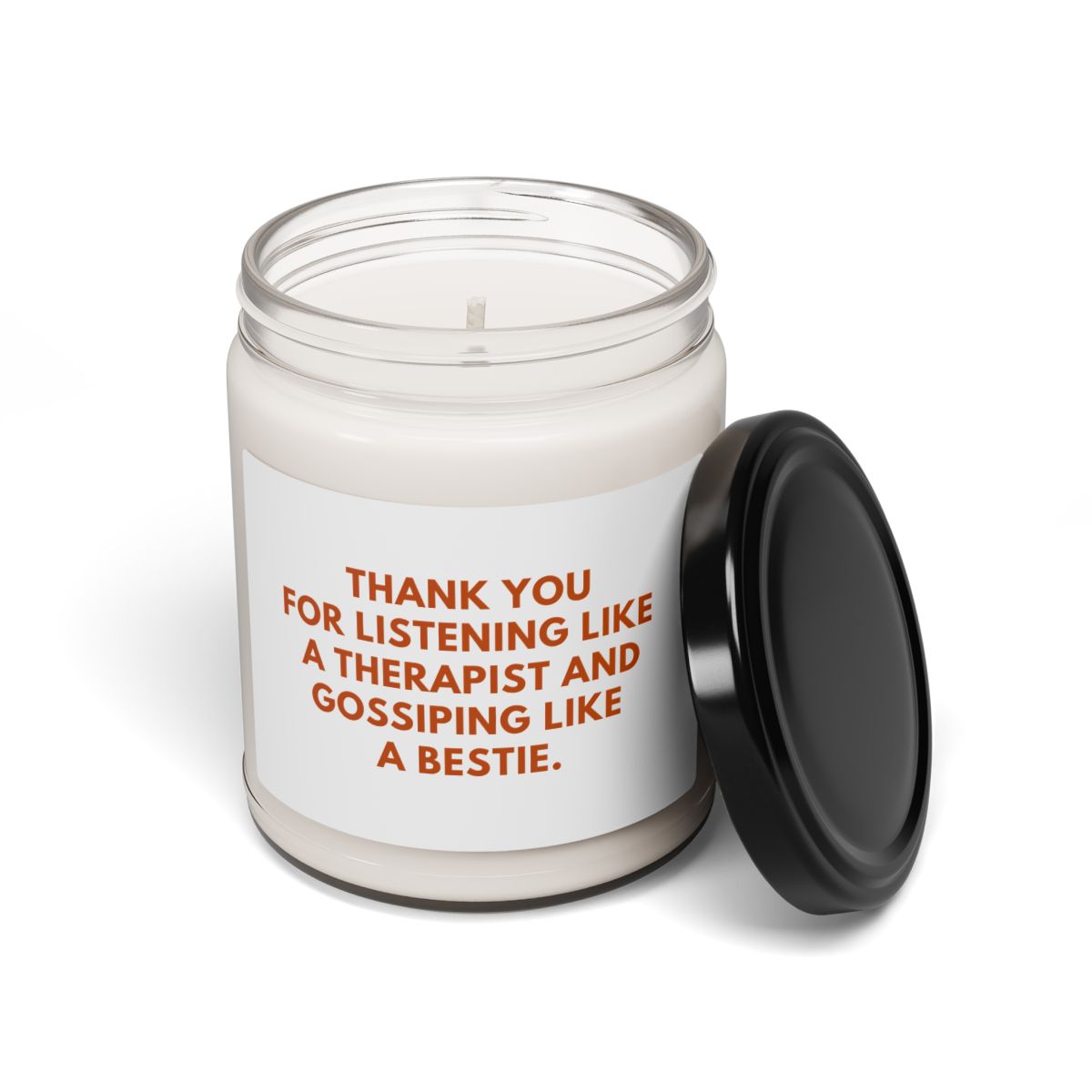 Funny Therapist Best Friend Scented Soy Candle, 9oz