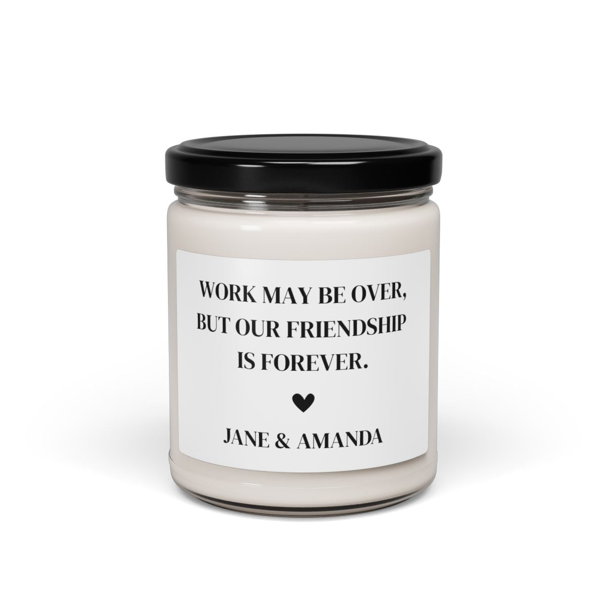 Personalized Retirement Scented Soy Candle, 9oz
