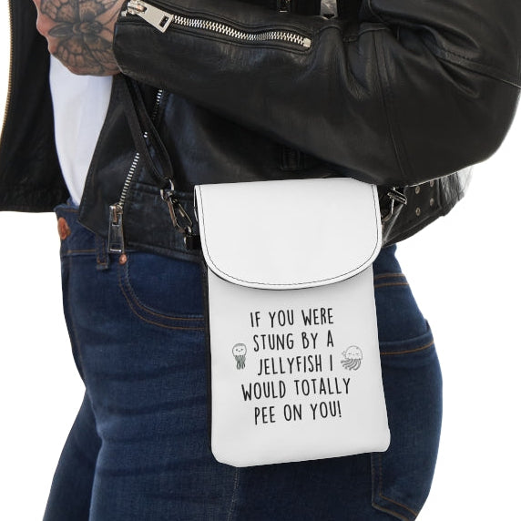 Funny Jellyfish Cell Phone Wallet