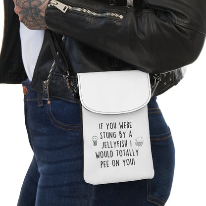 Funny Jellyfish Cell Phone Wallet