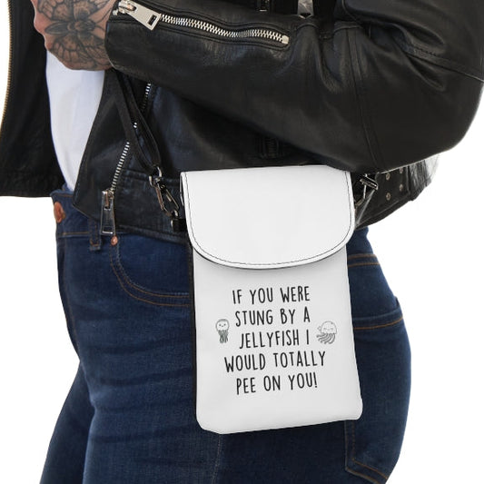 Funny Jellyfish Cell Phone Wallet